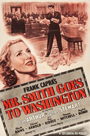 Mr. Smith Goes to Washington (1939) 1 ( FOLYO ) - AFİŞ - POSTER-4738