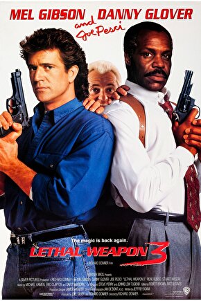 Lethal Weapon 3 (1992) ( FOLYO ) - AFİŞ - POSTER-4322