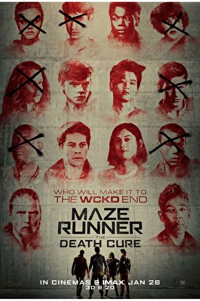 Maze Runner The Death Cure (2018) 1 ( FOLYO ) - AFİŞ - POSTER-4520