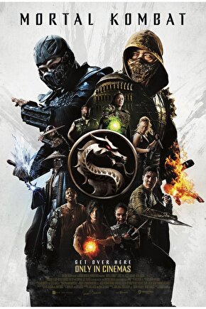 Mortal Kombat (2021) ( FOLYO ) - AFİŞ - POSTER-4716