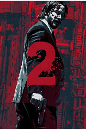 John Wick Chapter 2 (2017) 0004 ( FOLYO ) - AFİŞ - POSTER-3944