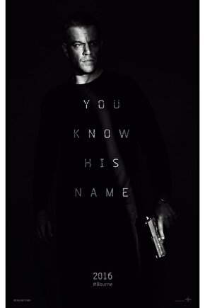 Jason Bourne (2016) 3 ( FOLYO ) - AFİŞ - POSTER-3896