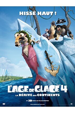 Ice Age Continental Drift (2012) 1 ( FOLYO ) - AFİŞ - POSTER-3698