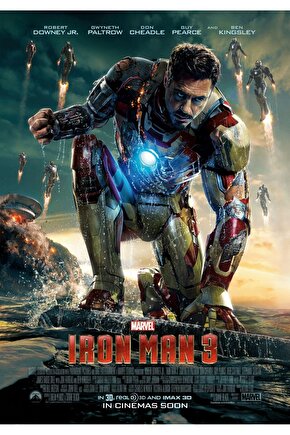 Iron Man 3 (2013) 2 ( FOLYO ) - AFİŞ - POSTER-3853