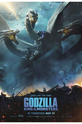 Godzilla King of the Monsters (2019) 9 ( FOLYO ) - AFİŞ - POSTER-3110