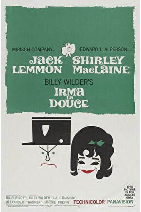 Irma la Douce (1963) 2 ( FOLYO ) - AFİŞ - POSTER-3838