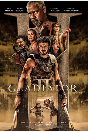 Gladiator II (2024) 0013 ( FOLYO ) - AFİŞ - POSTER-3079