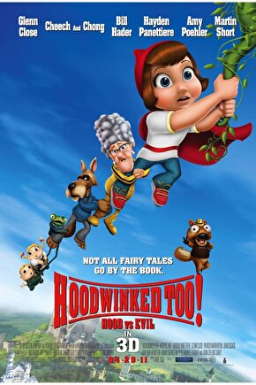 Hoodwinked Too! Hood VS. Evil (2011) ( FOLYO ) - AFİŞ - POSTER-3559