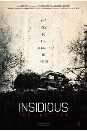 Insidious The Last Key (2018) 1 ( FOLYO ) - AFİŞ - POSTER-3799