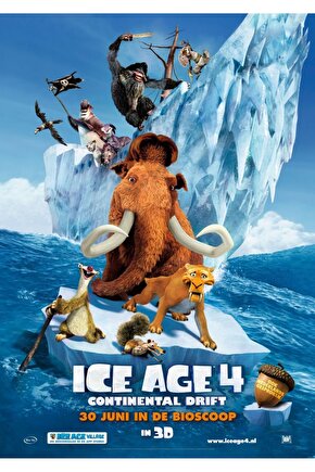 Ice Age Continental Drift (2012) 0004 ( FOLYO ) - AFİŞ - POSTER-3701