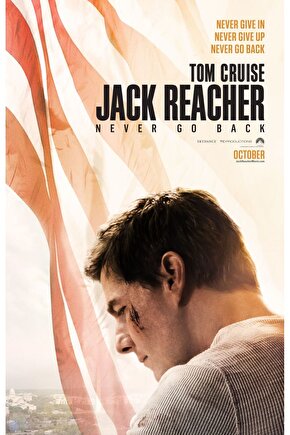 Jack Reacher Never Go Back (2016) 1 ( FOLYO ) - AFİŞ - POSTER-3882