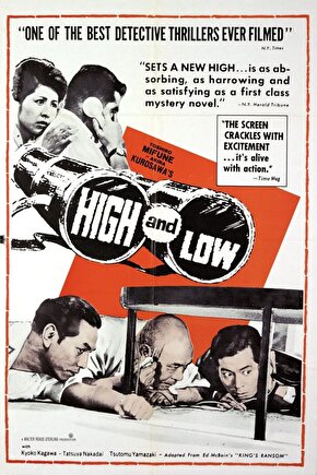 High and Low (1963) ( FOLYO ) - AFİŞ - POSTER-3507