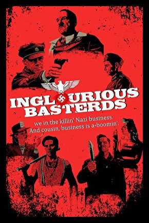 Inglourious Basterds (2009) ( FOLYO ) - AFİŞ - POSTER-3776