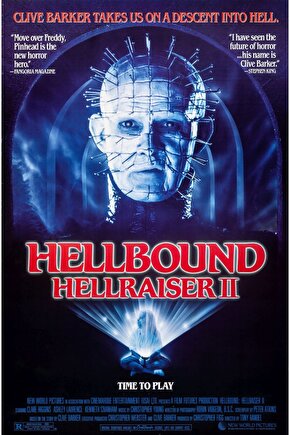 Hellbound Hellraiser II (1988) ( FOLYO ) - AFİŞ - POSTER-3447