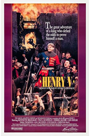 Henry V (1989) ( FOLYO ) - AFİŞ - POSTER-3481