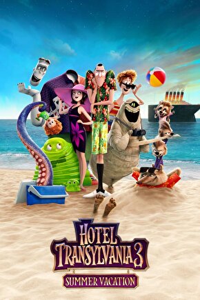 Hotel Transylvania 3 Summer Vacation (2018) 4 ( FOLYO ) - AFİŞ - POSTER-3608