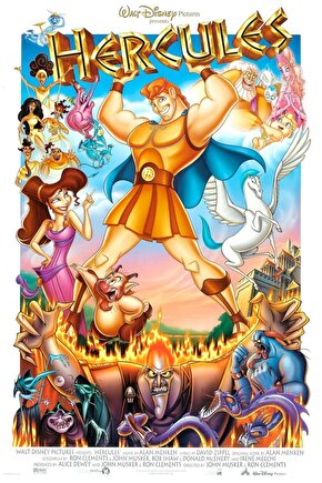 Hercules (1997) 4 ( FOLYO ) - AFİŞ - POSTER-3490