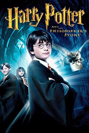 Harry Potter and the Philosophers Stone (2001) 3 ( FOLYO ) - AFİŞ - POSTER-3419