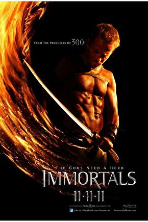 Immortals (2011) 8 ( FOLYO ) - AFİŞ - POSTER-3725