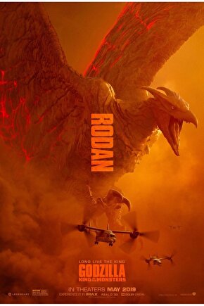 Godzilla King of the Monsters (2019) 3 ( FOLYO ) - AFİŞ - POSTER-3108