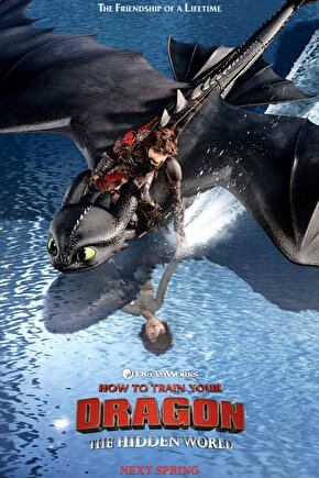 How to Train Your Dragon The Hidden World (2019) 3 ( FOLYO ) - AFİŞ - POSTER-3645