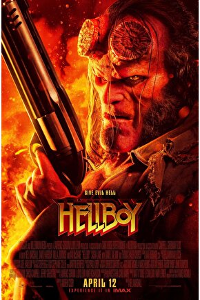 Hellboy (2019) ( FOLYO ) - AFİŞ - POSTER-3450