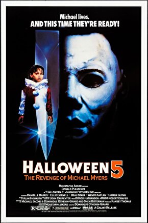 Halloween 5 (1989) ( FOLYO ) - AFİŞ - POSTER-3291