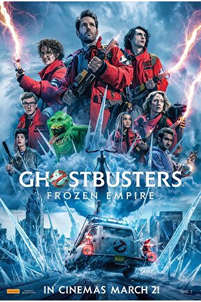 Ghostbusters Frozen Empire (2024) 0005 ( FOLYO ) - AFİŞ - POSTER-3059