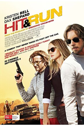 Hit and Run (2012) 1 ( FOLYO ) - AFİŞ - POSTER-3523