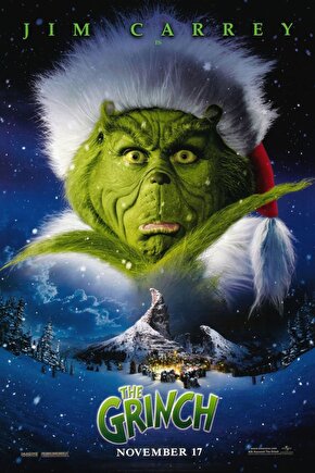 How the Grinch Stole Christmas (2000) 3 ( FOLYO ) - AFİŞ - POSTER-3630