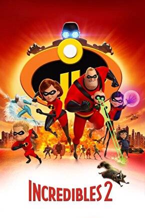 Incredibles 2 (2018) 7 ( FOLYO ) - AFİŞ - POSTER-3749