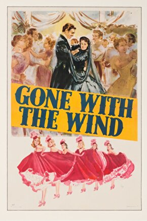 Gone with the Wind (1939) 4 ( FOLYO ) - AFİŞ - POSTER-3158