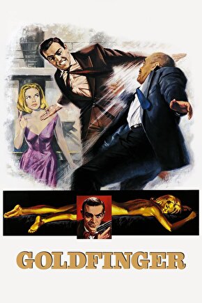 Goldfinger (1964) 2 ( FOLYO ) - AFİŞ - POSTER-3150