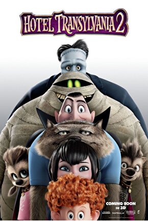 Hotel Transylvania 2 (2015) 11 ( FOLYO ) - AFİŞ - POSTER-3596