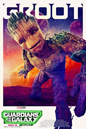 Guardians of the Galaxy Vol. 3 (2023) 0002 ( FOLYO ) - AFİŞ - POSTER-3244