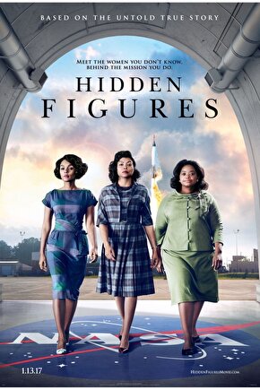 Hidden Figures (2016) 6 ( FOLYO ) - AFİŞ - POSTER-3503