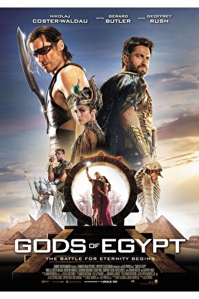 Gods of Egypt (2016) 9 ( FOLYO ) - AFİŞ - POSTER-3089