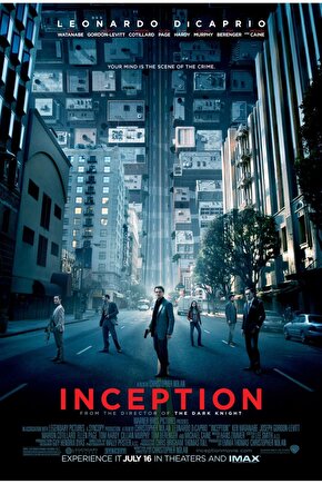 Inception (2010) 0001 ( FOLYO ) - AFİŞ - POSTER-3739