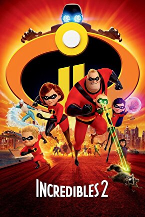 Incredibles 2 (2018) 4 ( FOLYO ) - AFİŞ - POSTER-3747