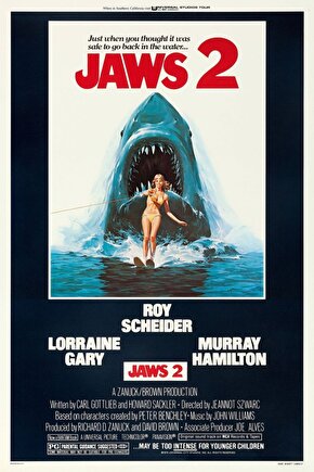 Jaws 2 (1978) ( FOLYO ) - AFİŞ - POSTER-3902