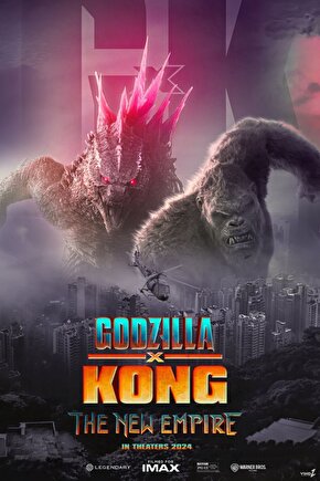 Godzilla x Kong The New Empire (2024) 0012 ( FOLYO ) - AFİŞ - POSTER-3144