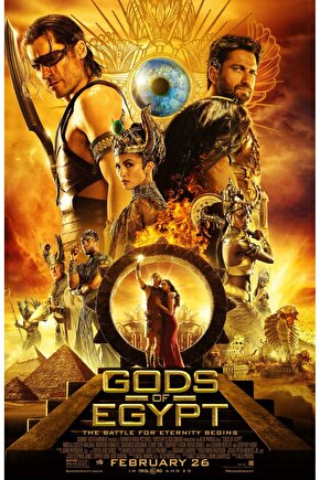 Gods of Egypt (2016) 10 ( FOLYO ) - AFİŞ - POSTER-3090