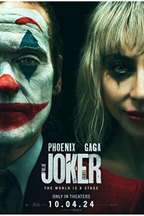 Joker Folie à Deux (2024) 0002 ( FOLYO ) - AFİŞ - POSTER-4004