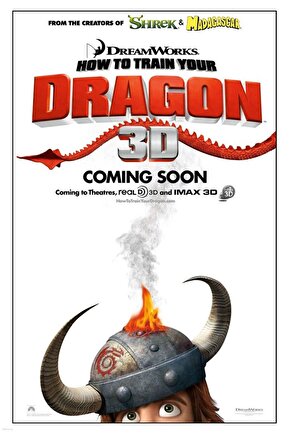 How to Train Your Dragon (2010) 1 ( FOLYO ) - AFİŞ - POSTER-3634