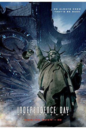 Independence Day Resurgence (2016) 1 ( FOLYO ) - AFİŞ - POSTER-3755