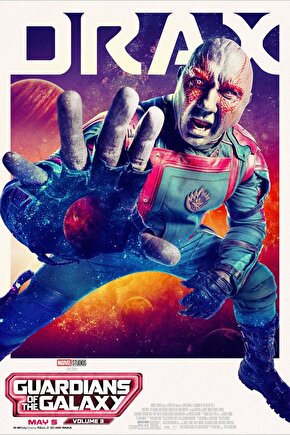 Guardians of the Galaxy Vol. 3 (2023) 0013 ( FOLYO ) - AFİŞ - POSTER-3255