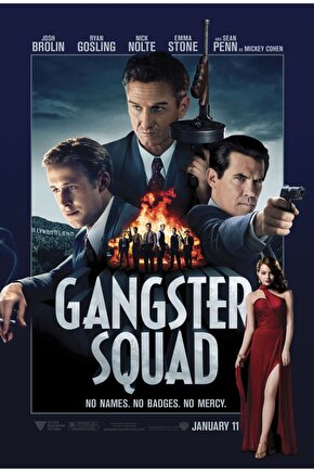 Gangster Squad (2013) 6 ( FOLYO ) - AFİŞ - POSTER-3008