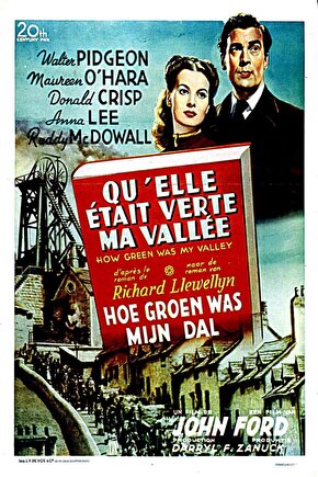 How Green Was My Valley (1941) ( FOLYO ) - AFİŞ - POSTER-3623