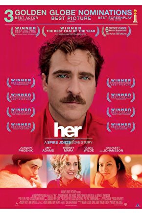 Her (2013) 1 ( FOLYO ) - AFİŞ - POSTER-3483