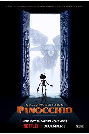 Guillermo del Toros Pinocchio (2022) 3 ( FOLYO ) - AFİŞ - POSTER-3262